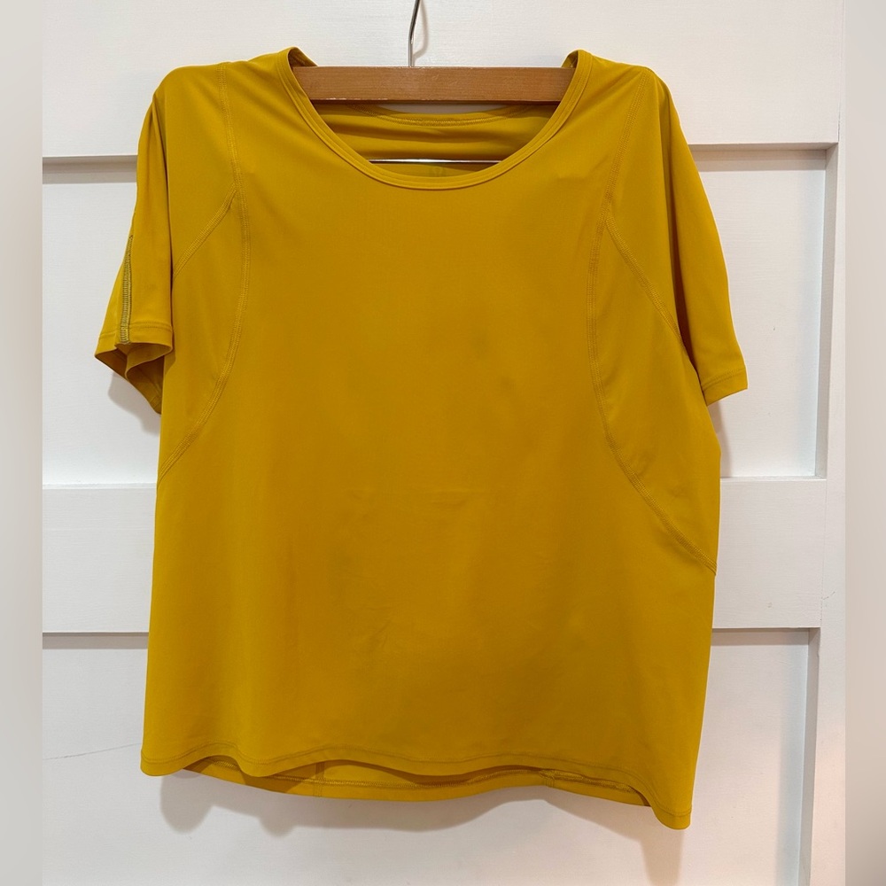 Lululemon Mustard Yellow Women's Top